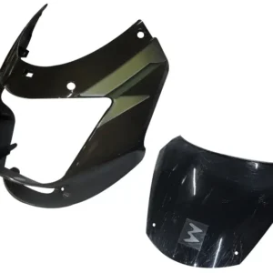 SAI-96D Head Light Visor mask bajaj Ct 100 Deluxe Heena Green