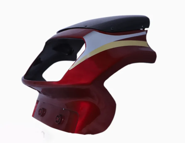 SAI-99A Head Light Visor mask TVS Victor Gx Red
