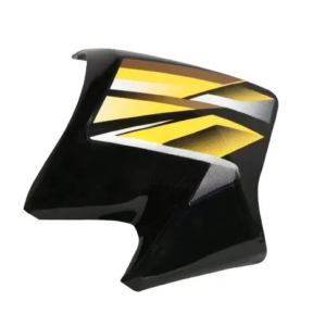 Hero Honda Shine SP Type 3 Tank Side Cover Panel Set - Black & Yellow Tank Side Cover Panel Set LH RH Hero Honda Shine SP Type 3 Black Yellow STK product image