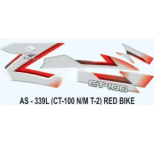 Graphics Sticker Set For Bajaj Ct 100