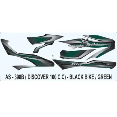 graphics-sticker-set-for-bajaj-discover-100cc-black-vehicle-green-sticker-400x400 Sticker Set For Bajaj Discover 100cc