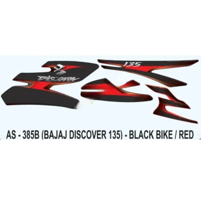 graphics-sticker-set-for-bajaj-discover-135-black-vehicle-red-sticker-400x400 Red Sticker Set For Bajaj Discover 135 product image