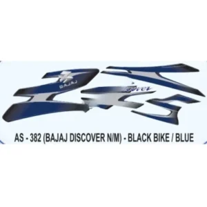 graphics-sticker-set-for-bajaj-discover-new-model-black-vehicle-blue-400x400 Blue Sticker Set For Bajaj Discover