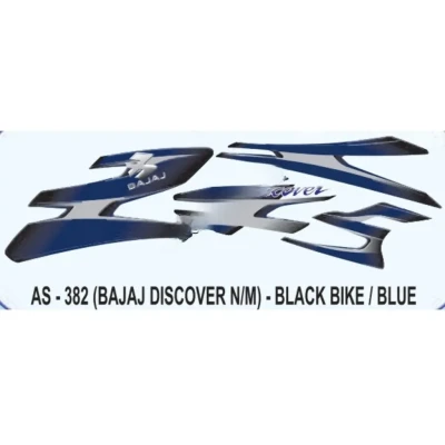 graphics-sticker-set-for-bajaj-discover-new-model-black-vehicle-blue-400x400 Blue Sticker Set For Bajaj Discover