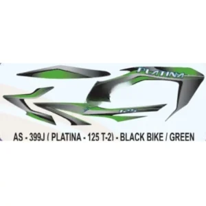 graphics-sticker-set-for-bajaj-platina-125-type-2-black-vehicle-green-400x400 Sticker Set For Bajaj Platina 125