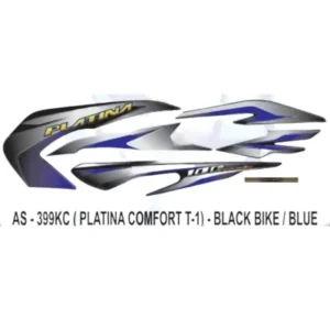 graphics-sticker-set-for-bajaj-platina-comfortec-type-1-black-vehicle-1-2-400x400 Blue Sticker Set For Bajaj Platina Comfortec
