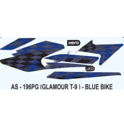 graphics-sticker-set-for-hero-glamour-i3s-type-9-blue-vehicle-both-sides-400x400 Sticker Set For Hero Glamour