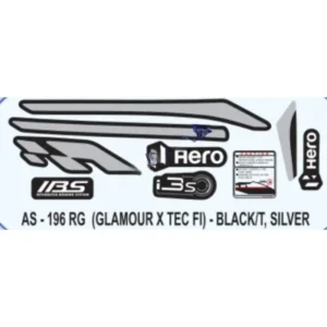 graphics-sticker-set-for-hero-glamour-i3s-xtec-fi-black-silver-sticker-400x400-1.webp Graphics Sticker Set For Hero Glamour I3s