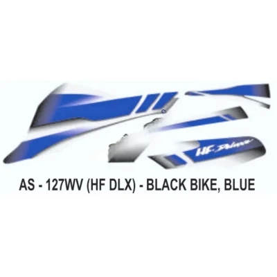 Blue Sticker Set For Hero Hf Deluxe