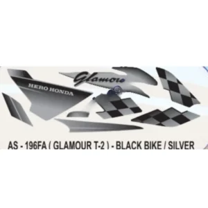 graphics-sticker-set-for-hero-honda-glamour-type-2-black-vehicle-silver-400x400 Silver Sticker Set For Hero Honda Glamour