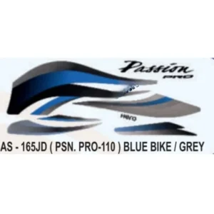 graphics-sticker-set-for-hero-passion-pro-110-blue-vehicle-grey-sticker-400x400 Sticker Set For Hero Passion Pro 110