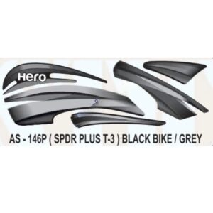 graphics-sticker-set-for-hero-splendor-plus-type-3-black-vehicle-grey.jpg Grey Sticker Set For Hero Splendor Plus
