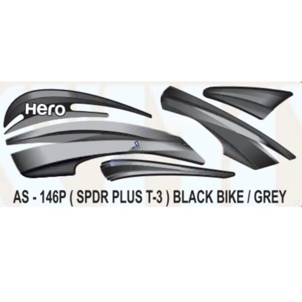graphics-sticker-set-for-hero-splendor-plus-type-3-black-vehicle-grey.jpg Grey Sticker Set For Hero Splendor Plus
