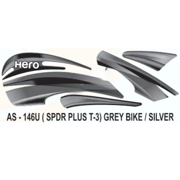 graphics-sticker-set-for-hero-splendor-plus-type-3-grey-vehicle-silver.jpg Graphics Sticker Set For Hero Splendor Plus