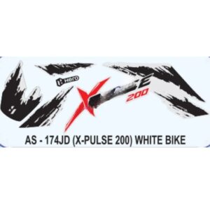 graphics-sticker-set-for-hero-xpulse-200-white-vehicle-both-sides Sticker Set For Hero Xpulse 200