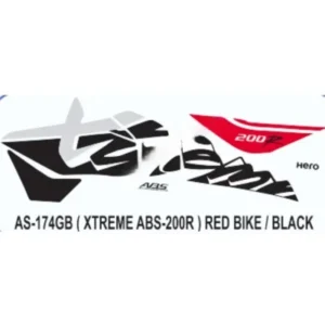 graphics-sticker-set-for-hero-xtreme-200r-abs-red-vehicle-black-sticker-400x400 Sticker Set For Hero Xtreme 200r