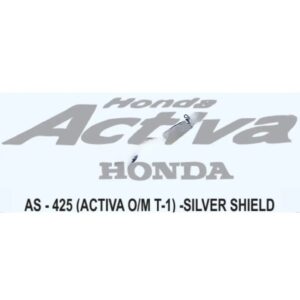 graphics-sticker-set-for-honda-activa-type-1-old-model-silver-shield.jpg Sticker Set For Honda Activa