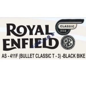 graphics-sticker-set-for-royal-enfield-bullet-classic-type-3-black.jpg Sticker Set For Bullet Classic