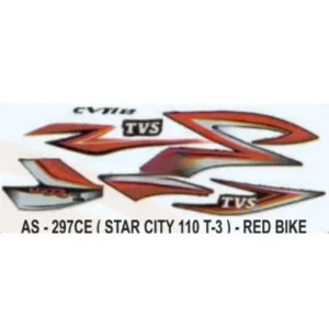 graphics-sticker-set-for-tvs-star-city-110-type-3-red-vehicle-both-sides-400x400 Sticker Set For Tvs Star City 110