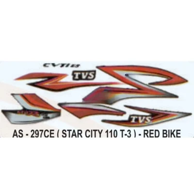 graphics-sticker-set-for-tvs-star-city-110-type-3-red-vehicle-both-sides-400x400 Sticker Set For Tvs Star City 110