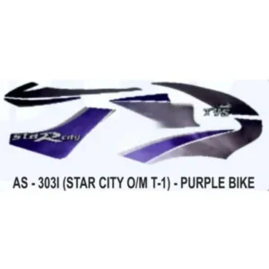 graphics-sticker-set-for-tvs-star-city-type-1-old-model-purple-vehicle-400x400 Sticker Set For Tvs Star City