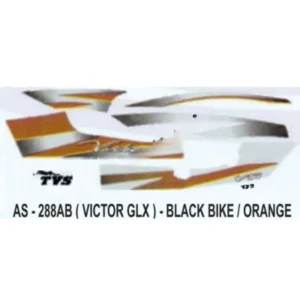 graphics-sticker-set-for-tvs-victor-glx-black-vehicle-orange-sticker-400x400 Orange Sticker Set For Tvs Victor Glx