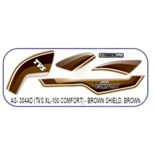 Graphics Sticker Set For Tvs Xl 100 Comfort