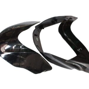 Headlight Visor Fit For Bajaj Xcd 135 Black green Sticker