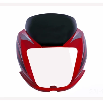 Headlight Visor Fit For Hero Passion Pro Type 3 With Glass Sporst Red