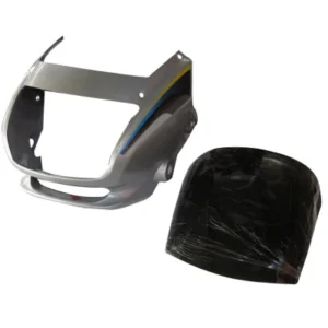 Headlight Visor Fit For Hero Super Splendor Cloud Silver w sticker