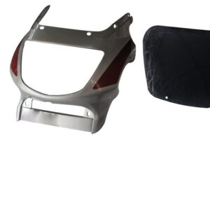 headlight-visor-fit-for-with-glass-hero-ambition-sparkle-silver Headlight Visor Fit For With Glass Hero Ambition Sparkle Silver