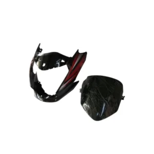 Headlight Visor With Glass Fit For Hero Passion Xpro Type 2 2018 Sports Red
