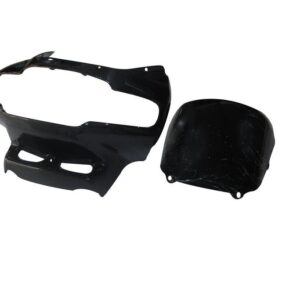 headlight-visor-with-glass-fit-for-suzuki-fiero-black Headlight Visor With Glass Fit For Suzuki Fiero Black