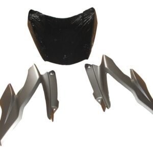 headlight-visor-with-glass-fit-for-tvs-apache-rtr-160-180-cc-new-model-matte Headlight Visor With Glass Fit For TVS Apache Rtr 160 180 Cc New Model Matte Titanium Grey