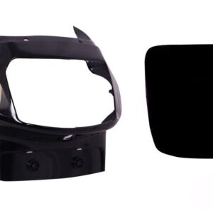 headlight-visor-with-glass-fit-for-tvs-victor-gl-new-model-black Headlight Visor with Glass Fit For TVS Victor Gl New Model Black
