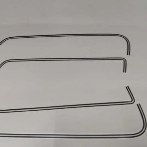 nah077 Sticker Kit yamaha Rx 100tank Color Red