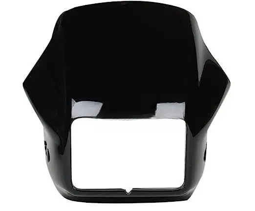 sai-80 Head Light Visor mask Hero Splendor splendor Plus Black