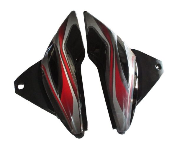side-panel-side-cowl-set-fit-for-bajaj-discover-100cc-black-red-sticker Side Panel Set Fit For Bajaj Discover 100cc Black red Sticker