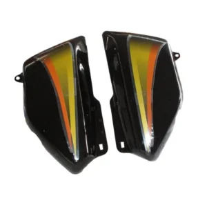 Side Panel Set Fit For Hero Cd Dawn New Model Black orange Sticker