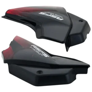 Side Panel Set Fit For Hero Glamour Latest New Model type 4 Black red Sticker