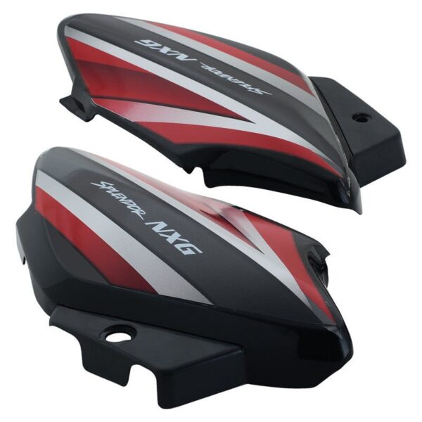side-panel-side-cowl-set-fit-for-hero-splendor-nxg-latest-new-graphics-1-1 Side Panel Set Fit For Hero Splendor Nxg Latest new Graphics Black red Sticker