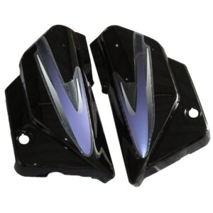 side-panel-side-cowl-set-fit-for-hero-splendor-y2k-black-purple-sticker Side Panel Set Fit For Hero Splendor Y2k Blackpurple Sticker