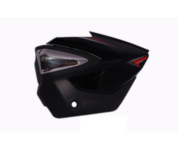 Side Panel Set Fit For Honda Shine Dx Type 2 With Chrome Garnish Black product image