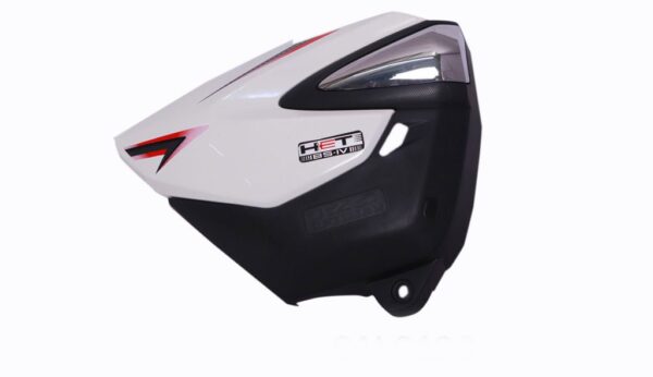 Side Panel Set Fit For Honda Shine Dx Type 2 With Chrome Pearl Amazing White