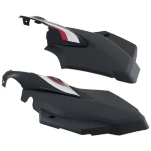 Side Panel Set Fit For TVS Star Sport Latest type 3 Black red Sticker