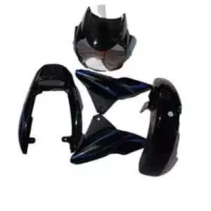 Black Blue Full Body Kit For Bajaj Discover 150cc Ui17 product image