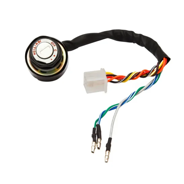 DEUS-0440B Ignition Lock For TVS Suzuki 12v Dc 8 Wires product image