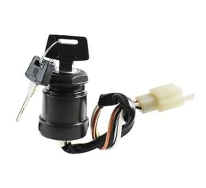 IGNITION-KEY-SWITCH-FOR-BAJAJ-CALIBER-O-M-4-PIN-COUPLER Ignition Key Switch For Bajaj Caliber O m 4 Pin Coupler product image