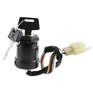IGNITION-KEY-SWITCH-FOR-BAJAJ-CALIBER-O-M-4-PIN-COUPLER Ignition Key Switch For Bajaj Caliber O m 4 Pin Coupler product image