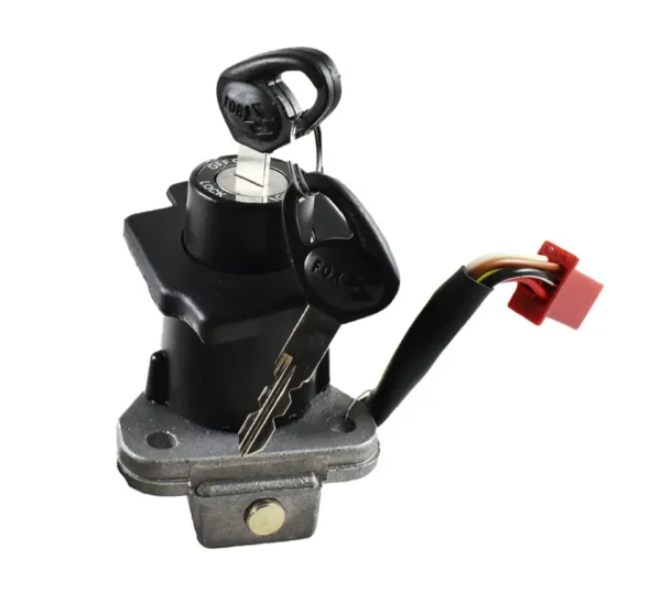 Ignition Key Switch For Bajaj Caliber Upg 6 Pin Female Coupler product image